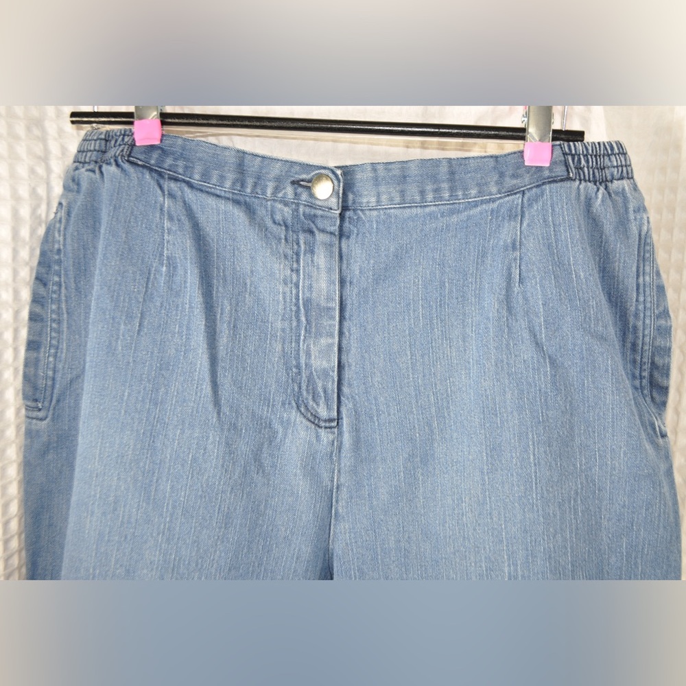 City Blues By Koret Cropped Jeans Women’s Size 14 - Picture 2 of 10